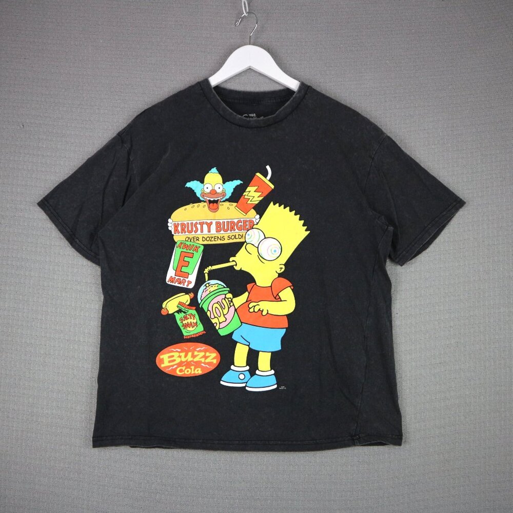 The SImpsons Bart Stonewashed Cotton Tee Mens Medium